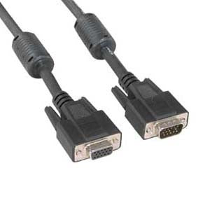 SVGA Male to Female Cable w/Ferrite Core SVGA Male to Female Cable w/Ferrite Core
